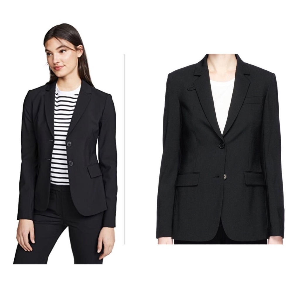 Theory black Amanda blazer